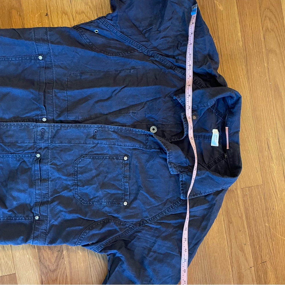 Apolis Navy Button-Up Jacket - Picture 5 of 7